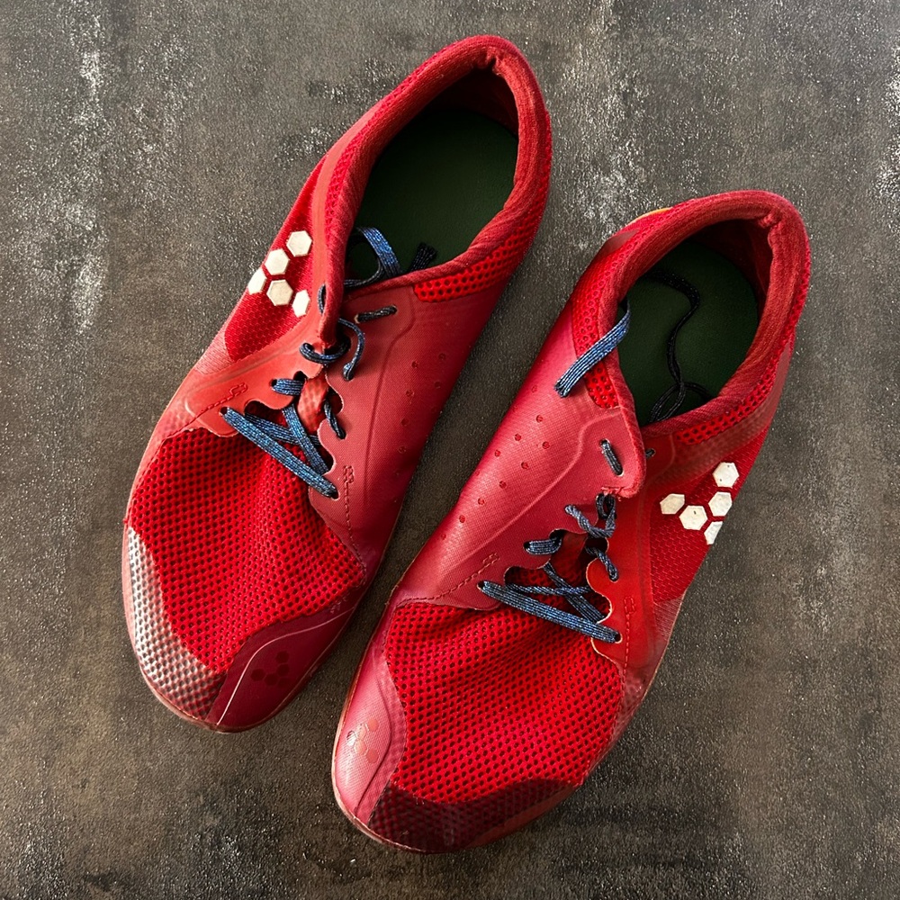 Vivo Barefoot Red Athletic Shoes